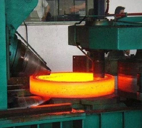 Titanium Ring forging